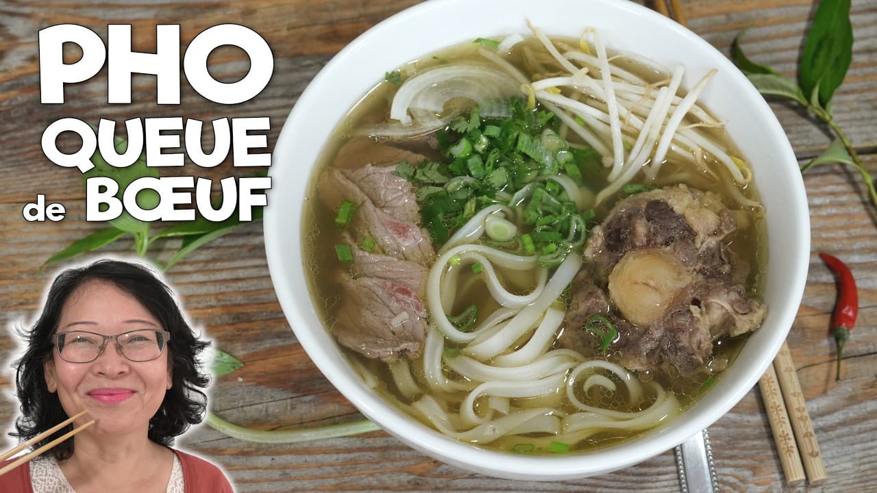Pho Vietnamien à la queue de bœuf